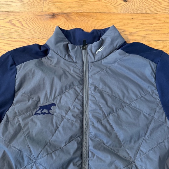 LIKE NEW KJUS Men's Retention Jacket in Steel Grey/Atlanta Blue (Size 48/S) - Picture 4 of 11